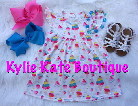 Ice Cream Party Pearl Dress