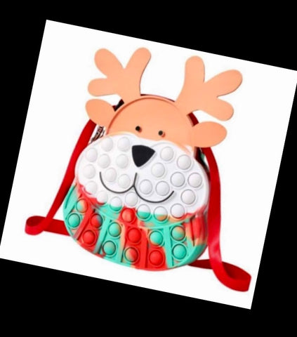 Reindeer Popper Purse-For Kids and Adults
