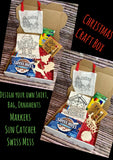 Christmas Craft Box Design Your Own Shirt, Mini Tote Bag and Ornaments