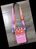 Unicorn Popper Purse Pink or White